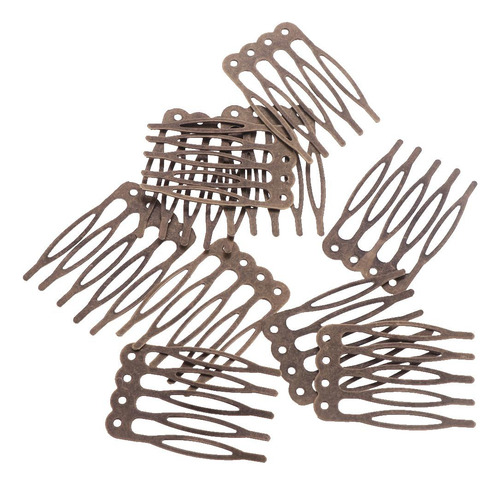 Hair Comb Diy Crafts 2.7cm Bronze 2.7cm Bronze 2.7cm