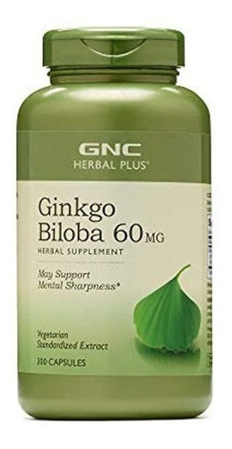 Gnc Herbal Plus Ginkgo Biloba 60 Mg