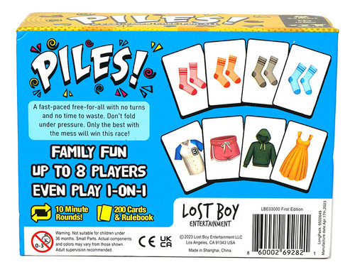 Juego De Cartas De Rompecabezas Fold Clothes For Padres E H