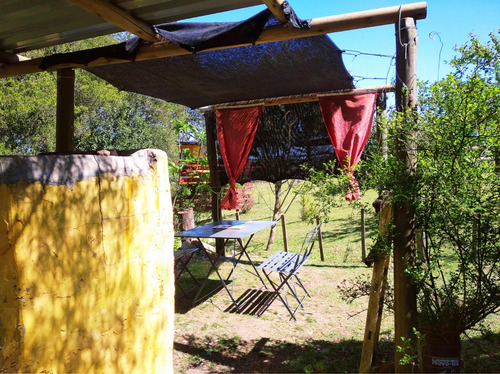 Cabaña Con Dctv,calefactor A Leña Cerrado