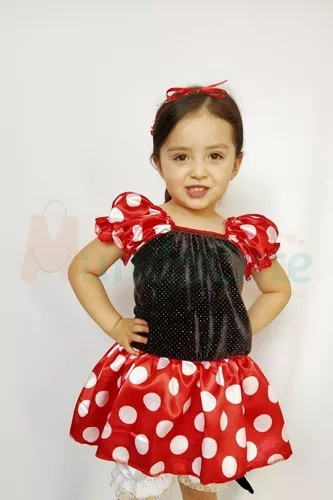 Disfraz Minnie Mouse Niña Disfraces Mundocute Bebe Niñas