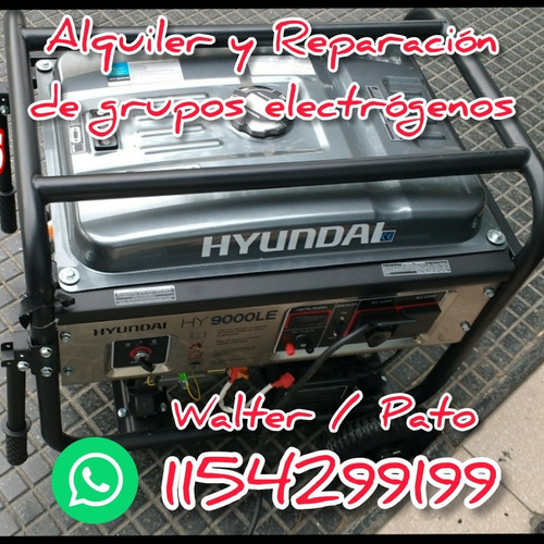Alquiler Y Reparación De Grupos Electrogenos