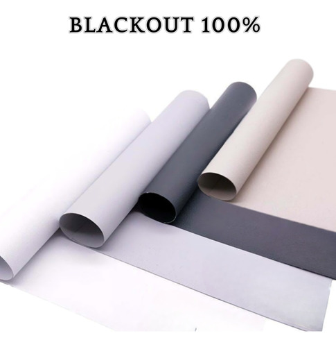 Cortina Roller Blackout 100% Premium 90x240cm Motorizada