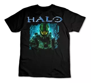 Playera Halo Master Chief Tallas De Niño Y Adulto