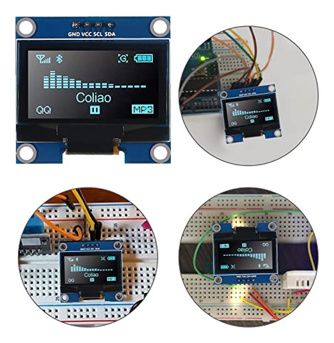 Módulo De Pantalla Oled De 1.3 Spi Iic I2c Serial 128x64