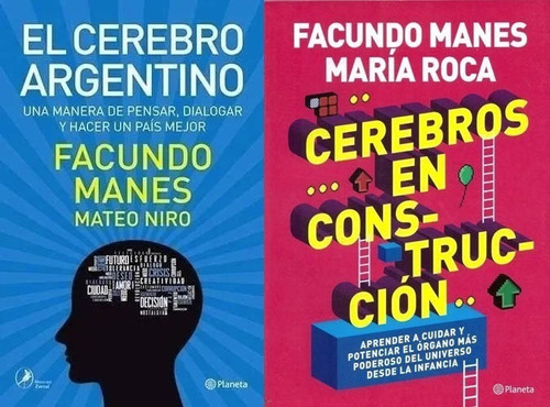 Kit Cerebros Construcción +cerebro Argentino Manes + Regalos