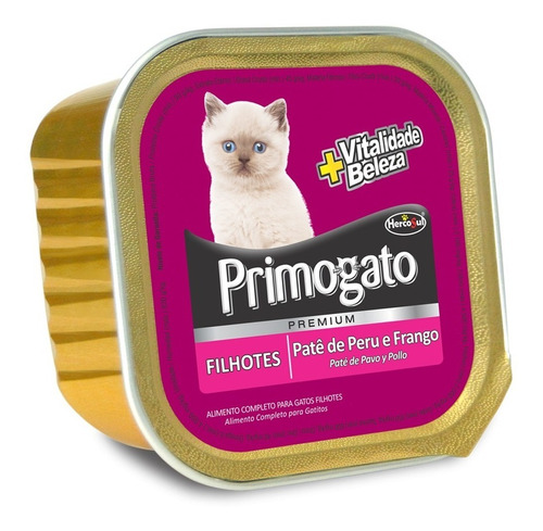 Pate Gato Primogato Filhotes 150 Grs