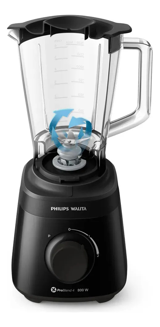 Philips Walita Daily 2 L 1 Corrente doméstica - Preto Plástico