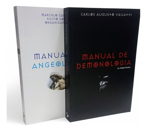 Pack Com 02 Livros - Manual De Angeologia E Demonologia - Th