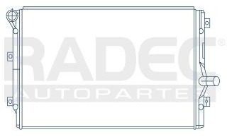 Radiadorvolkswagen Bora2006-2007 P/aire Std 1.9l Diesel 5cil