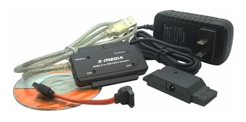 Cable X-Media XM-UB2235S con entrada SATA/IDE salida USB 2.0