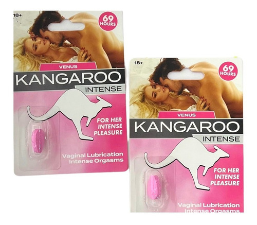 Pack X 2 Pastillas Kangaroo Max Libido Y Deseo Femenino