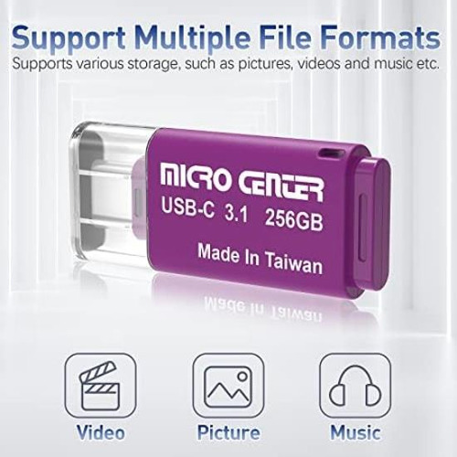 Micro Center Superspeed ??256 Gb Type-c Usb 3.1 Gen 1 Mini U