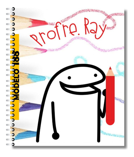 Cuaderno Personalizado Maestros Colores