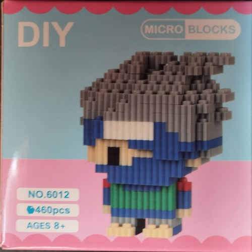 Microblock/ Mini Block Kakashi Figura 3d Para Armar (Usado)