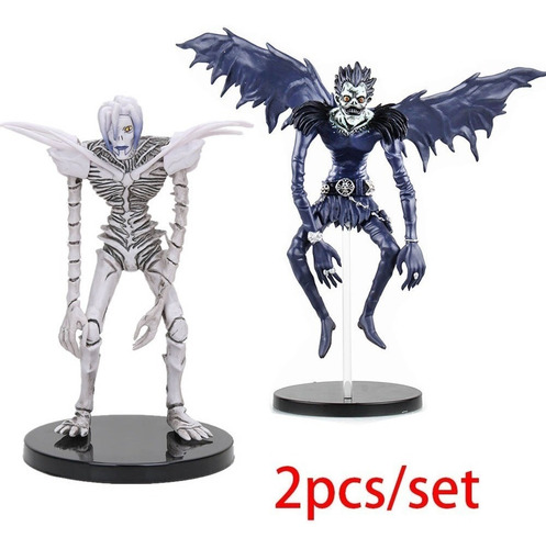 2pcs Anime Death Note Ryuk Rem Acción Figura Modelo Juguete