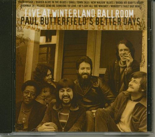 Cd:live At Winterland Ballroom