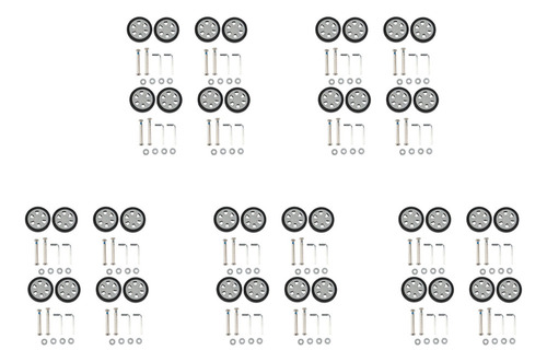 Rollo De Poleas Para Equipaje, 40 Unidades, Ruedas, Maletas