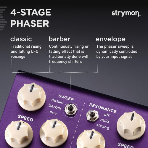 Strymon Zelzah Multidimensional Phaser Guitar Effects Pedal