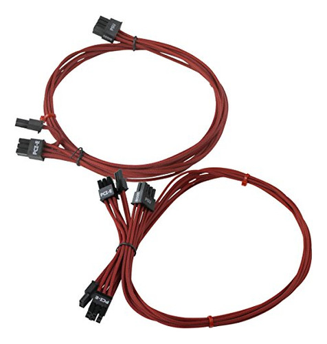 Pack Cable De Alimentacin Evga Red Gs 850/1050/1000w