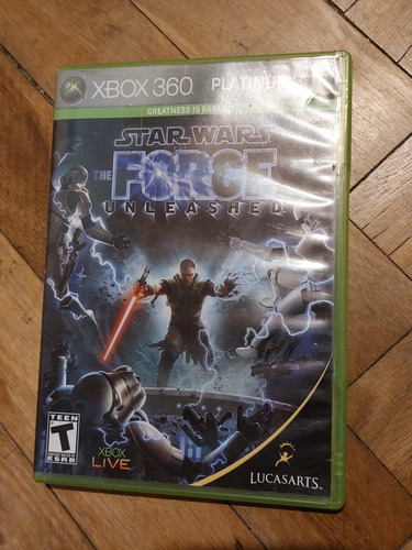 Xbox 360 Juego Starwars Force Unleashed Original Ntsc Comple