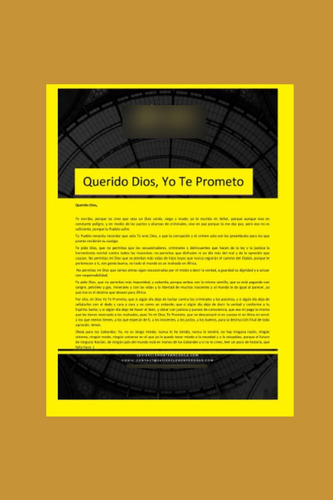 Libro: Querido Dios, Yo Te Prometo (spanish Edition)