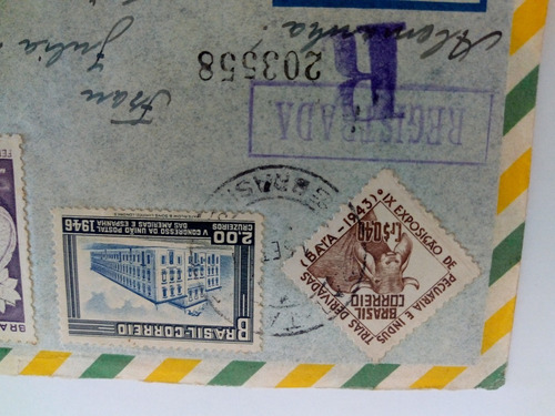 Envelope S. P/ Julia Keller Alemanha 1951 Env-177