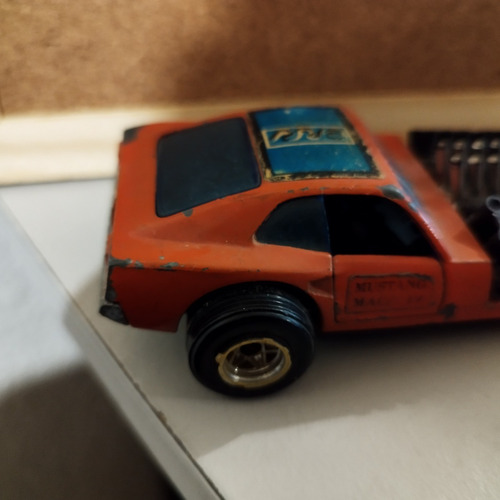 Carro De Juguete Vintage Politoys M27 Mustang Mach Iv 70s