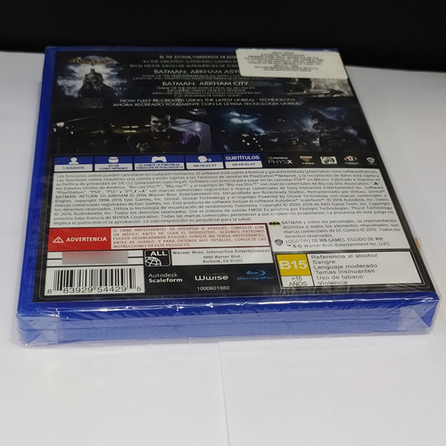 Batman: Return To Arkham Ps4 - Longaniza Games (Reacondicionado)