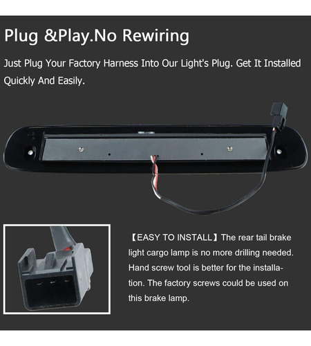 Tercer Stop Led Silverado 2007-2015