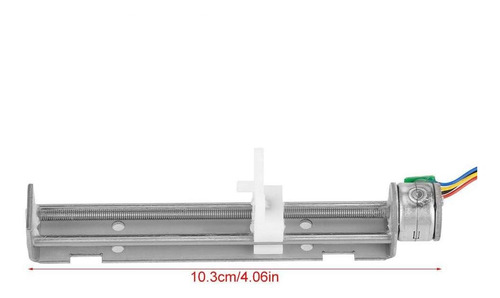 Dc 12v Motor Paso A Paso Con Tuerca De Tornillo Lineal Desli