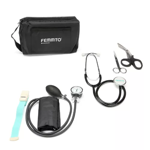 Tensiometro Digital Brazo Bluetooth Batería USB Medidor Presion Arterial  Enfermeria Automatico Femmto
