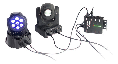 Receptor De Señal Splitter Club Dmx512 Disco Distribution