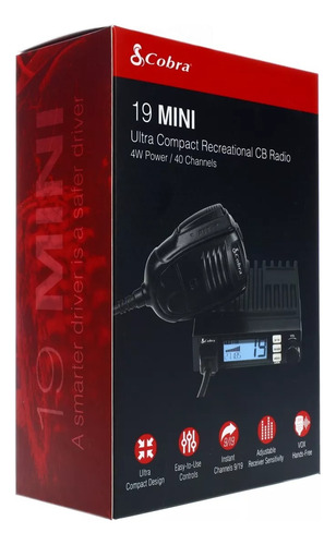 Radio Cb Cobra 19 Mini 19minicb