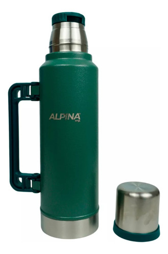 Termo Alpina Classic 1.4l Acero Inoxidable Verde