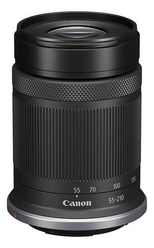 Lente Canon Rf-s 55-210mm F/5-7.1 Is Stm Canon Rf-s Preto