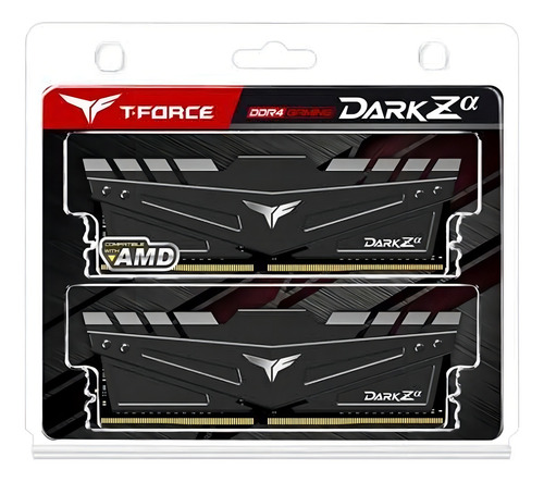 Memoria Ram Ddr4 16gb 3200mhz Teamgroup T-force Delta Dark