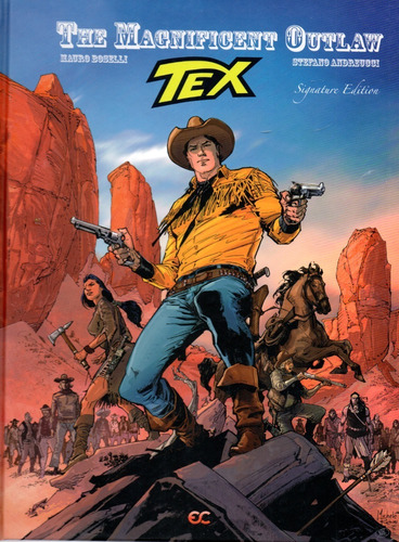 Cartonado Tex The Magnificent Outlaw - Editora Epicenter - Em Inglês - Capa Dura - Bonellihq Cx411