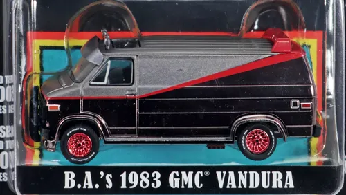 A Team Gmc Vandura Greenlight 1:64 - Chrome Edition