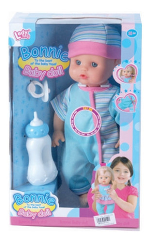 Muñeco Bonnie 12 Sonidos Para Niña Caja - Plu 3178