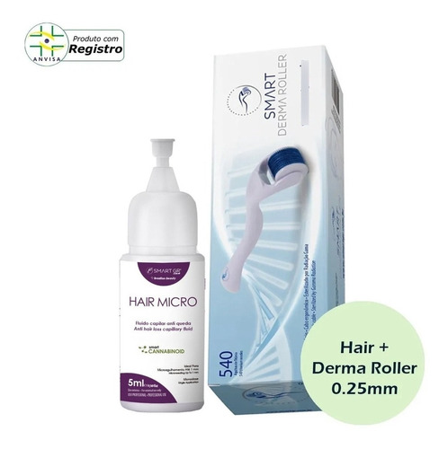 Imagem 1 de 3 de Kit Smart Gr Hair Growth 5ml + 1 Derma Roller - A Escolher