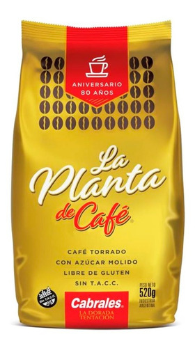Cafe Molido Cabrales La Planta 520gr Torrado