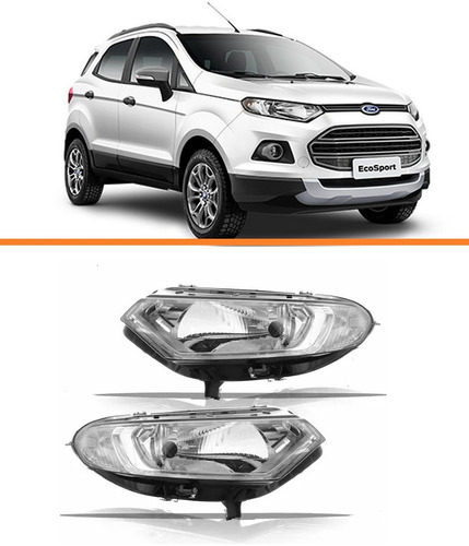 Farol Ford Ecosport 2013 2014 2015 2016 Lado C/led Par