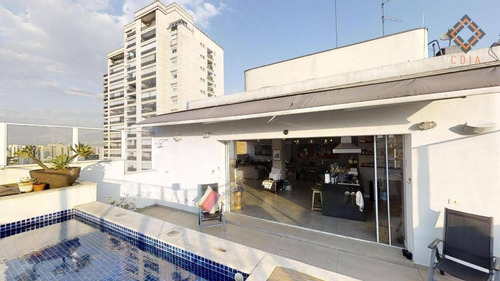 Imagem 11 de 30 de Cobertura Com 3 Dormitórios À Venda, 320 M² Por R$ 2.895.000,00 - Vila Pompeia - São Paulo/sp - Co1365