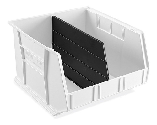 Gavetas Estibables - 46x42x28cm, Blancas - 3/paq