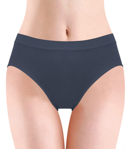 Calzón Bikini Corte Juvenil Mujer Microfibra Suave 12 Piezas