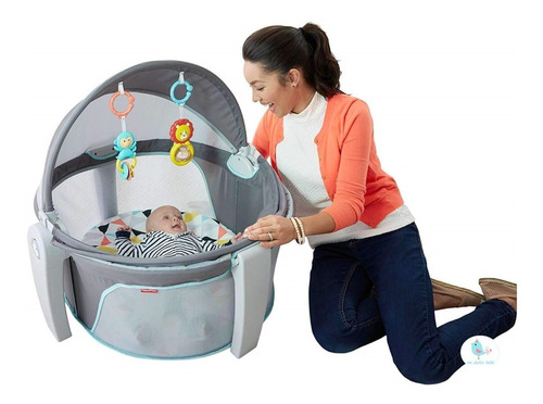 Cuna Nido Domo Portatil Para Bebe Fisher Price Ffg89