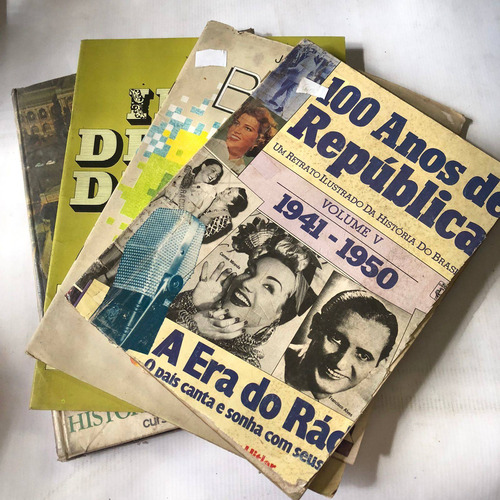 Kit Historia Do Brasil 5 Livros