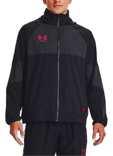 Chamarra Soccer Under Armour Accelerate Negro Hombre 1373300