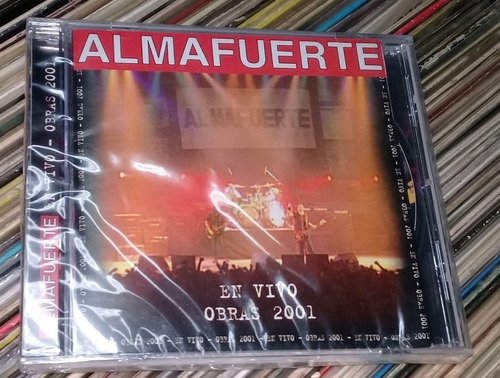 Almafuerte En Vivo - Obras 2001 Cd Sellado Arg / Kktus